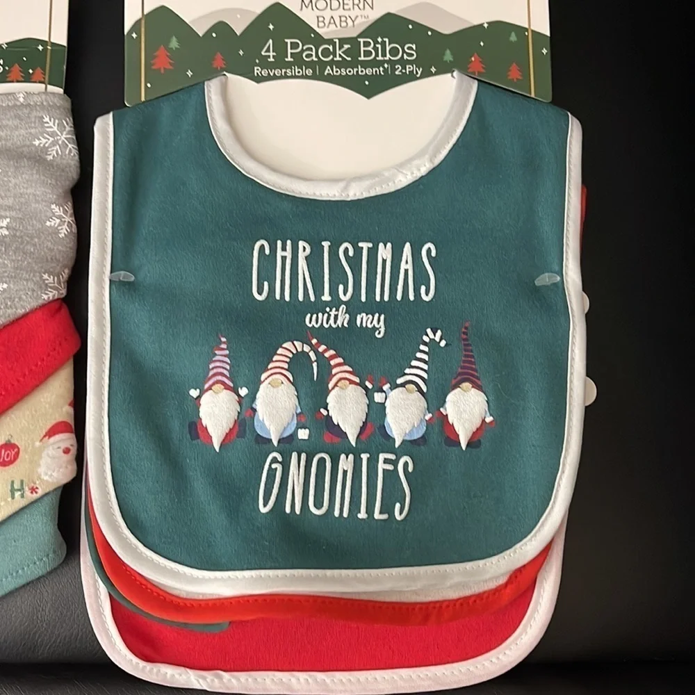 2 set - 8 pack bibs for babies